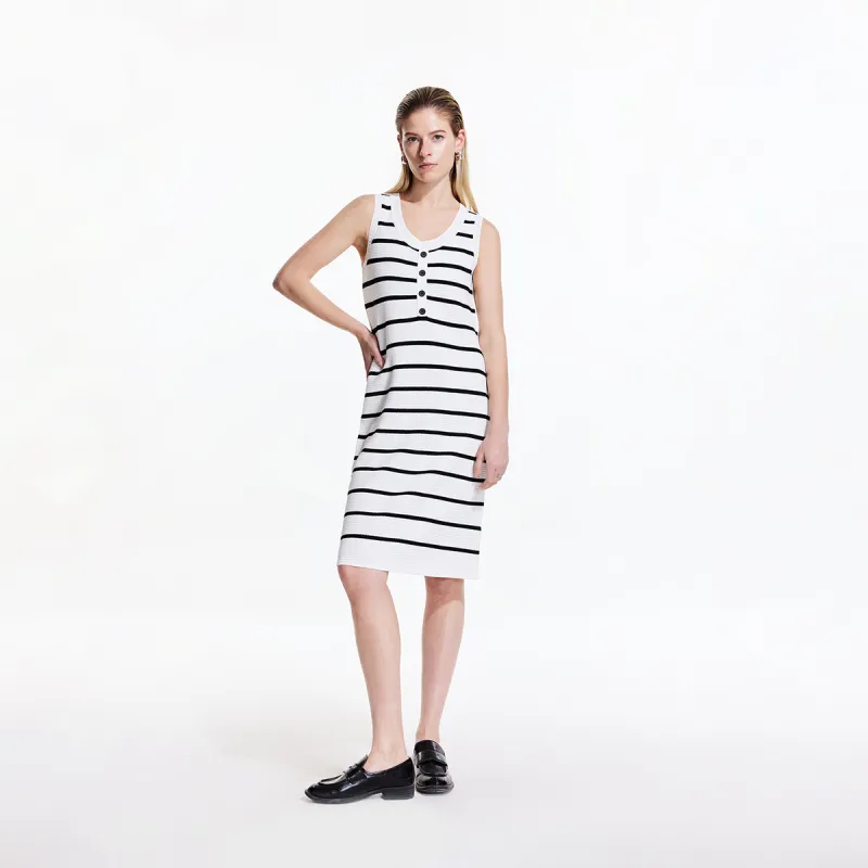 ONLY Sleeveless Dresses Women's A10 Snow Lotus White-2