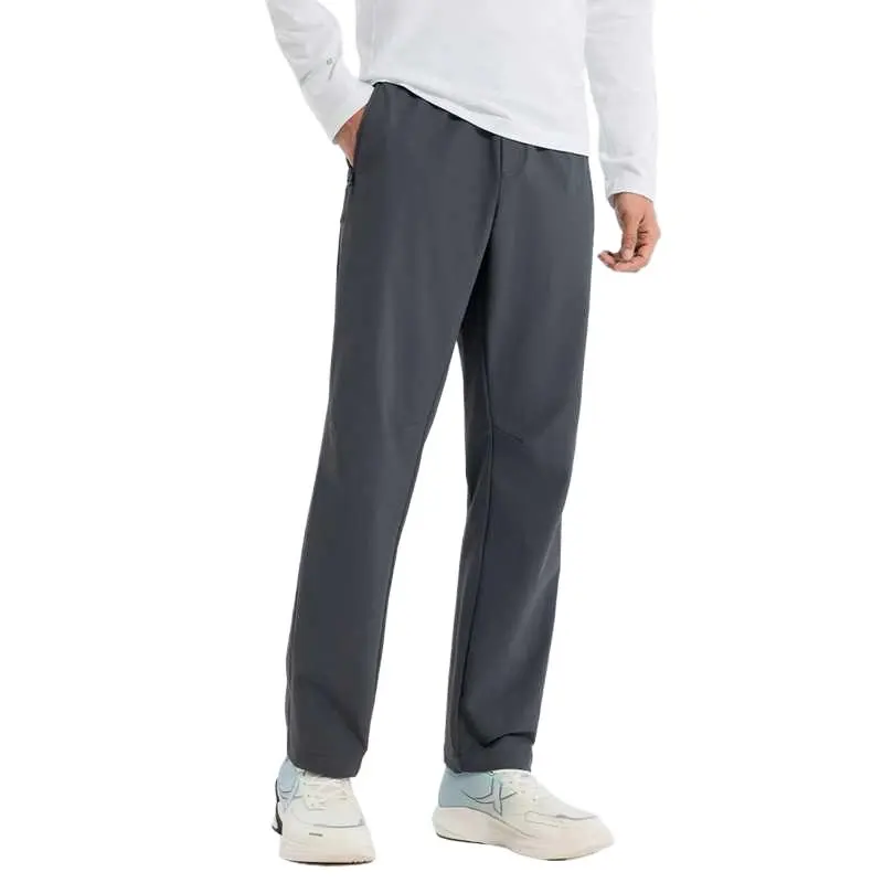 XTEP Sports Life Collection Casual Pants Men's Iron Tool Gray-1