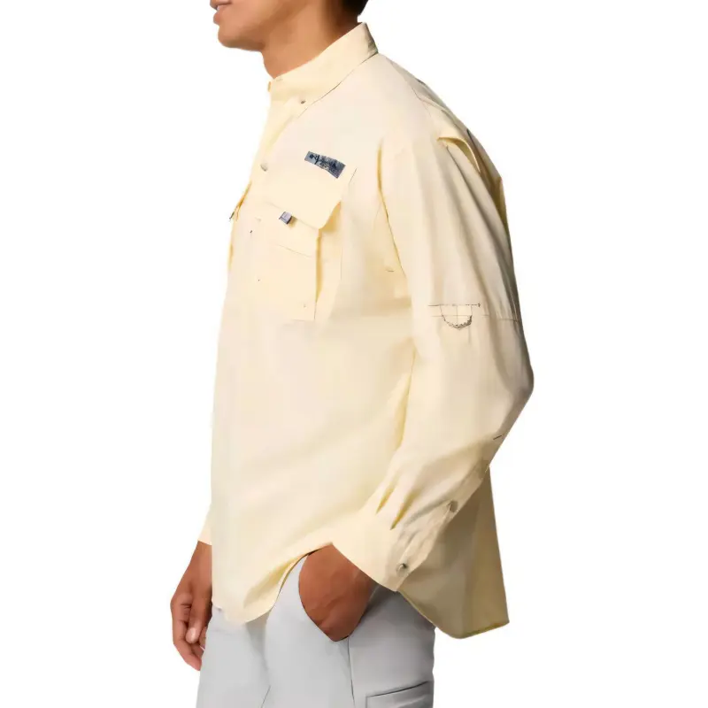 Columbia PFG Bahama 2 Shirt Men's Yellow-2