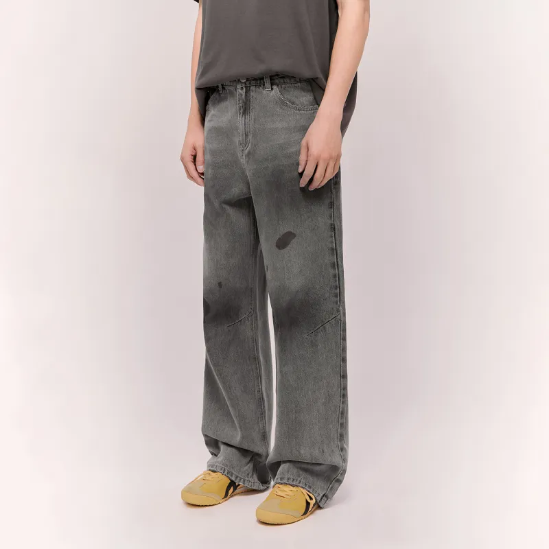 NO ONE ELSE Jeans Unisex Light Gray-3