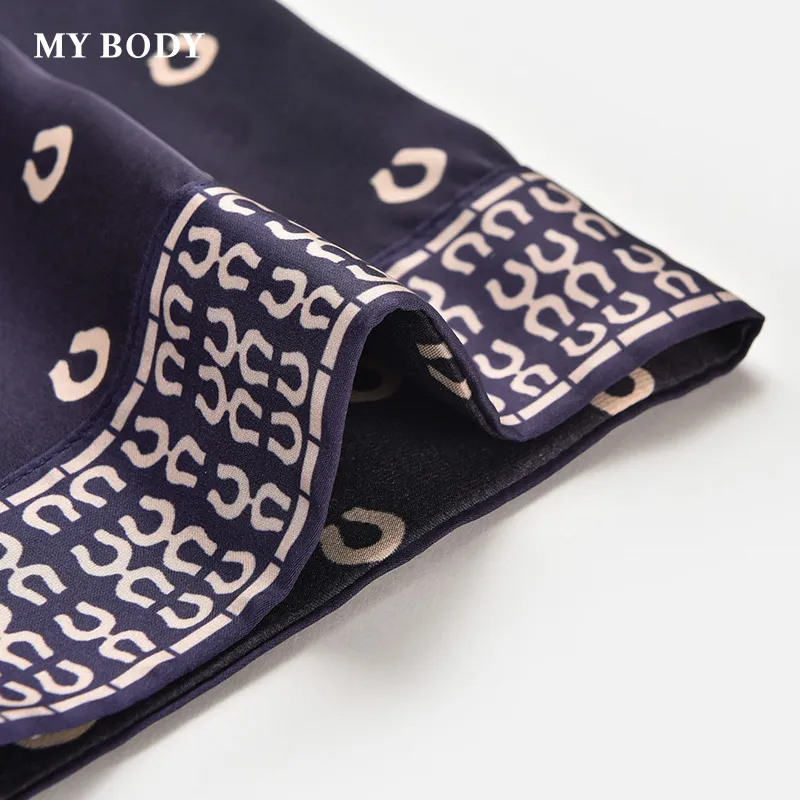 MY BODY Pajama Set Men's Dark Purple-3