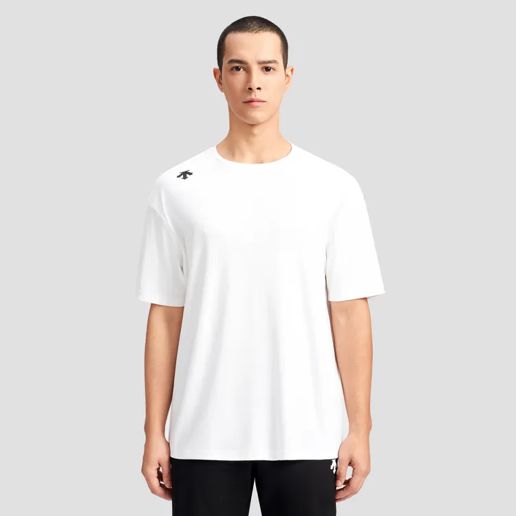 DESCENTE Set in Sleeve T Shirt Unisex-7