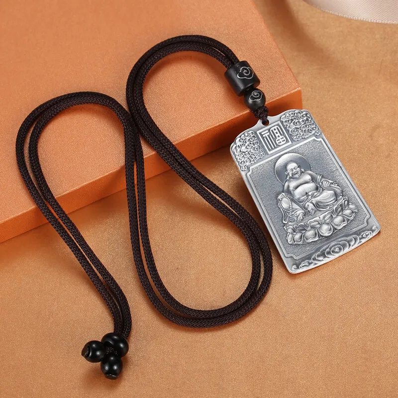 FUYUFU 999 Fine Silver Pendants Unisex-3