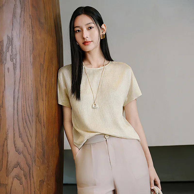 JZ. ANNAKRO Chiffon Shirt Women's-4