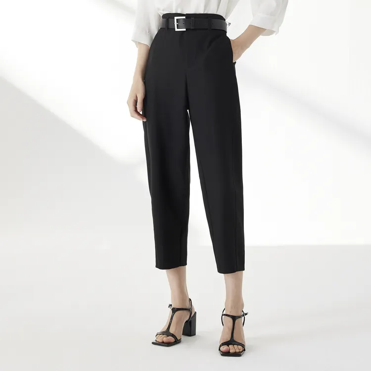 SHUIYUNJIAN Suit Trouser Women's Black-2