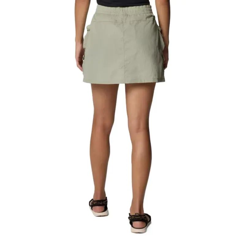 Columbia Cargo Short Skirts Women's Stone Green-1