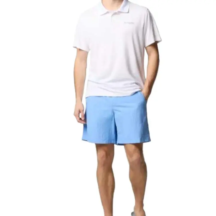 Columbia PFG Backcast 4 Casual Shorts Men's Blue-1