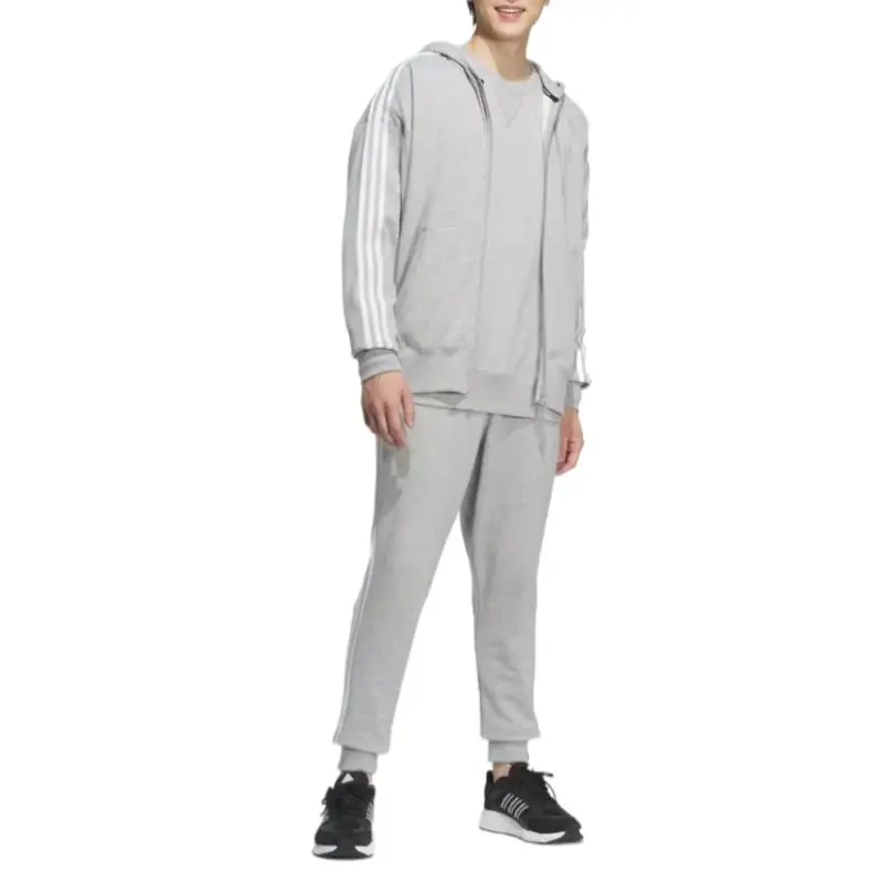 Adidas Essential Sweatshirt Men's Medium Gray-3