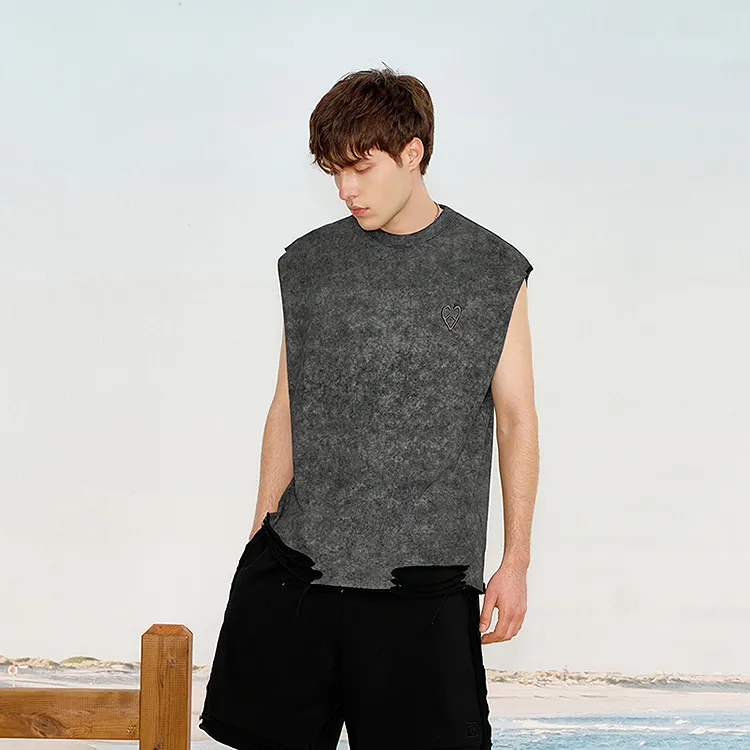 INXX Tank Tops Unisex Dark Gray-3