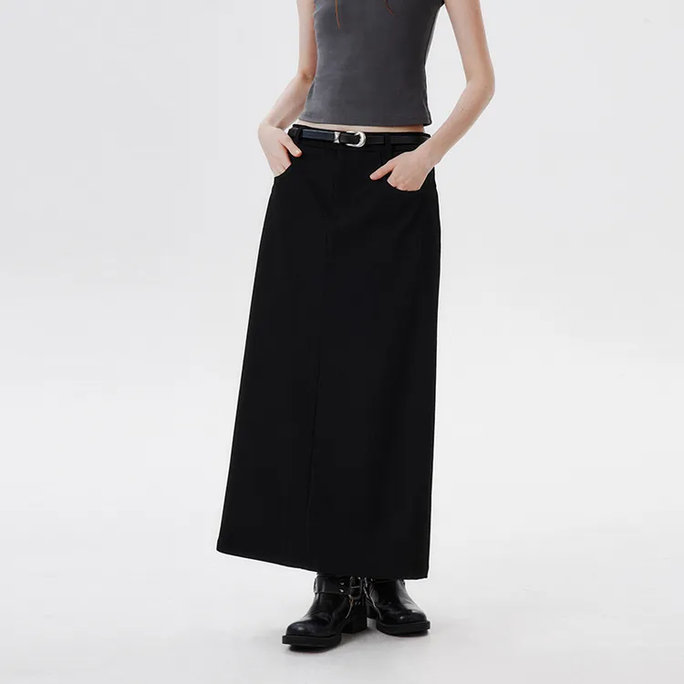 PSO Brand Casual Long Skirt Women's-2