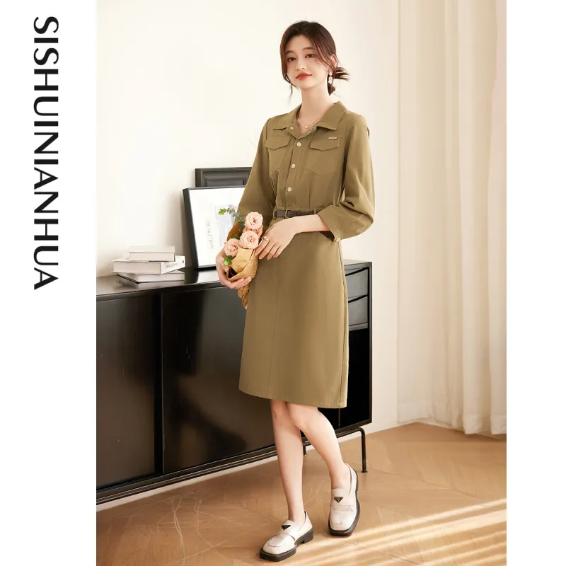 Like The Age Of Water Long Sleeved Dress Women's-4