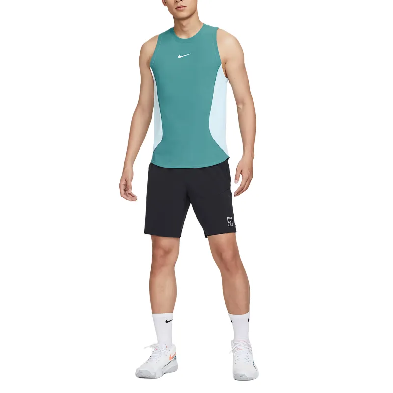 Nike Court SlamDri Fit Tank Top Men's Green-2
