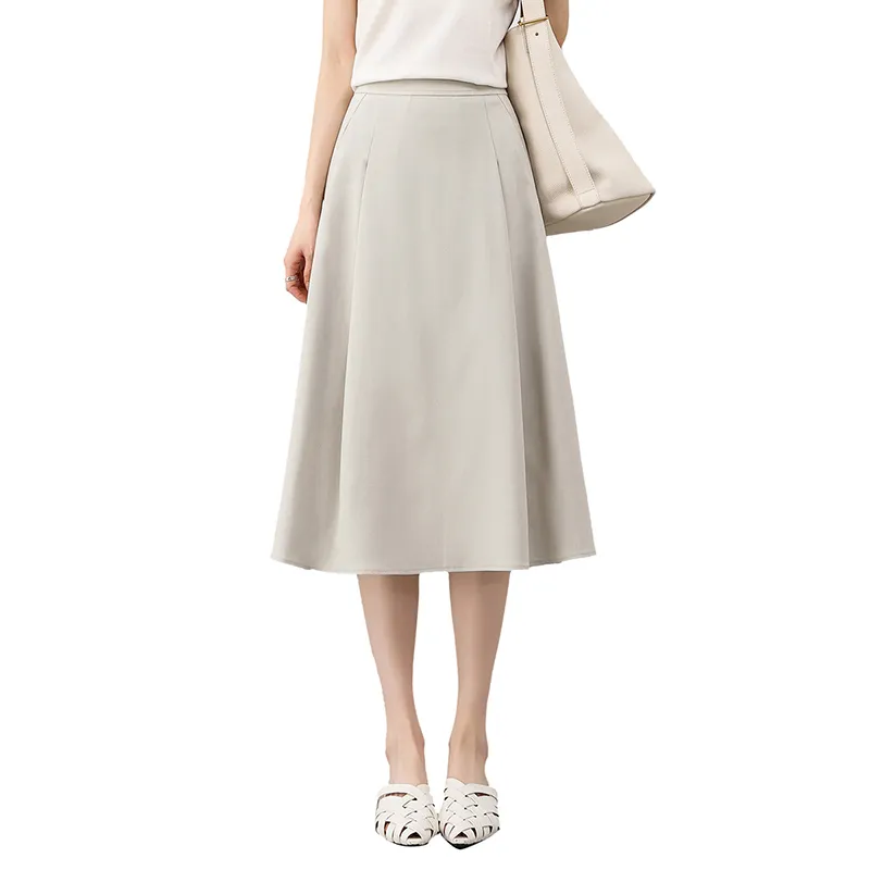SENTUBILA Casual Long Skirt Women's-5