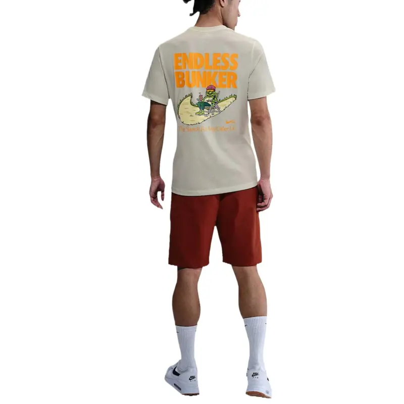 Nike T Shirts Men Ecru 133-2