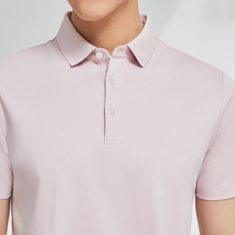 YOUNGOR T Shirts Men Pink-2