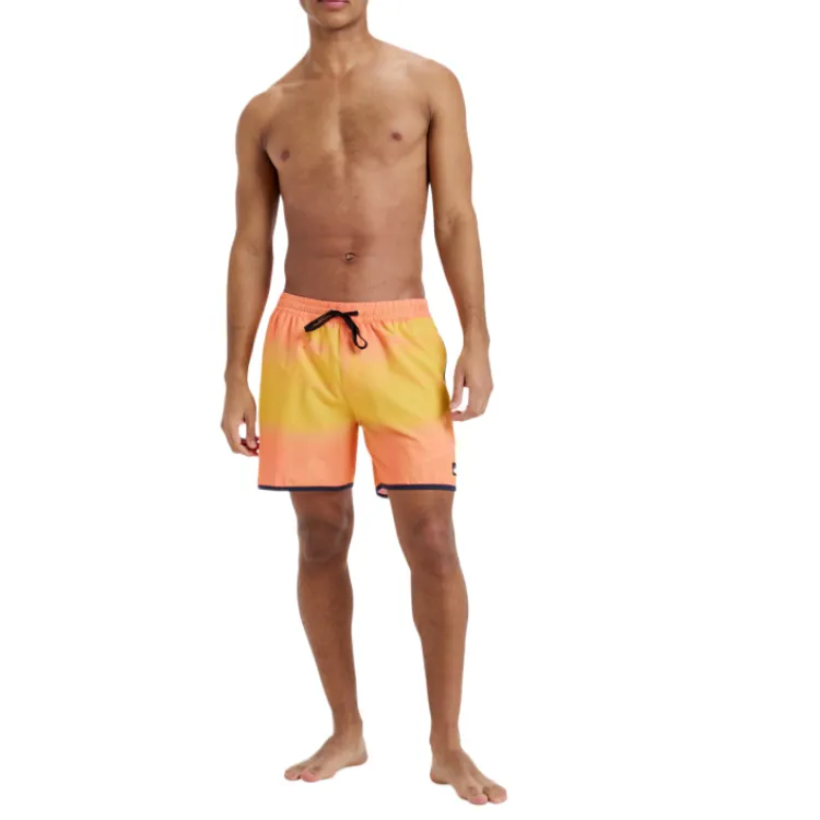 Quiksilver Surfsilk Scallop Swimming Shorts Men's Yellow-8