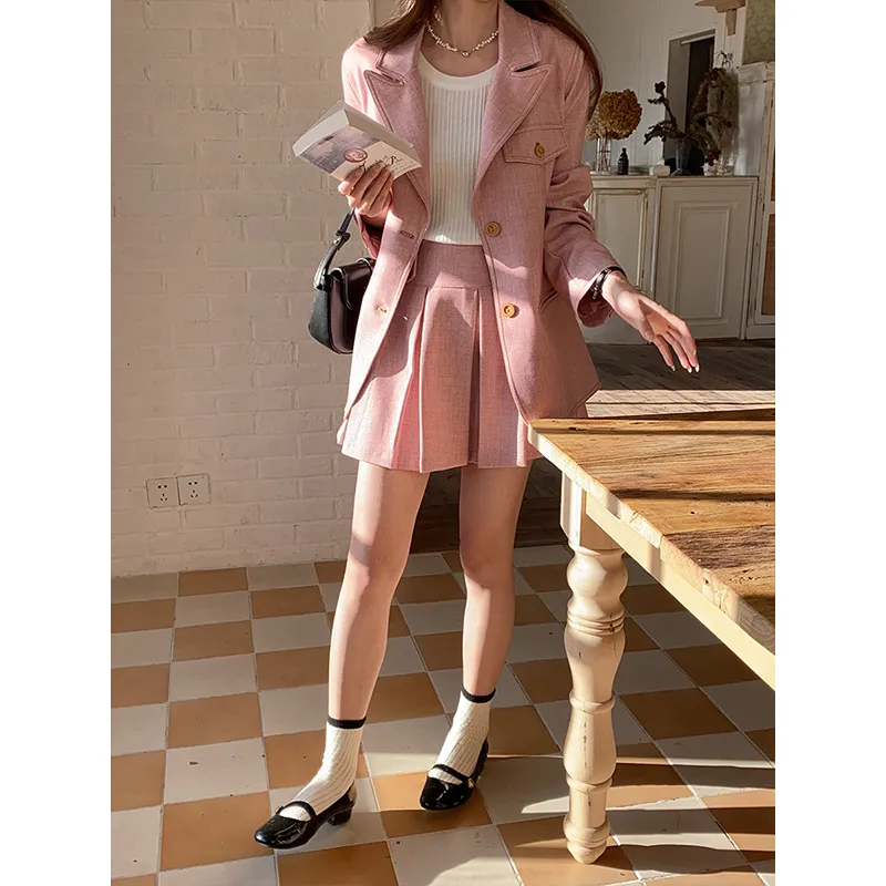 ONE SHALLOW Two Piece Skirt Sets Women's-3