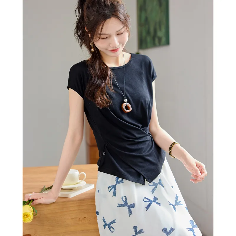TERRE BLEUE Two Piece Skirt Sets Women's-4