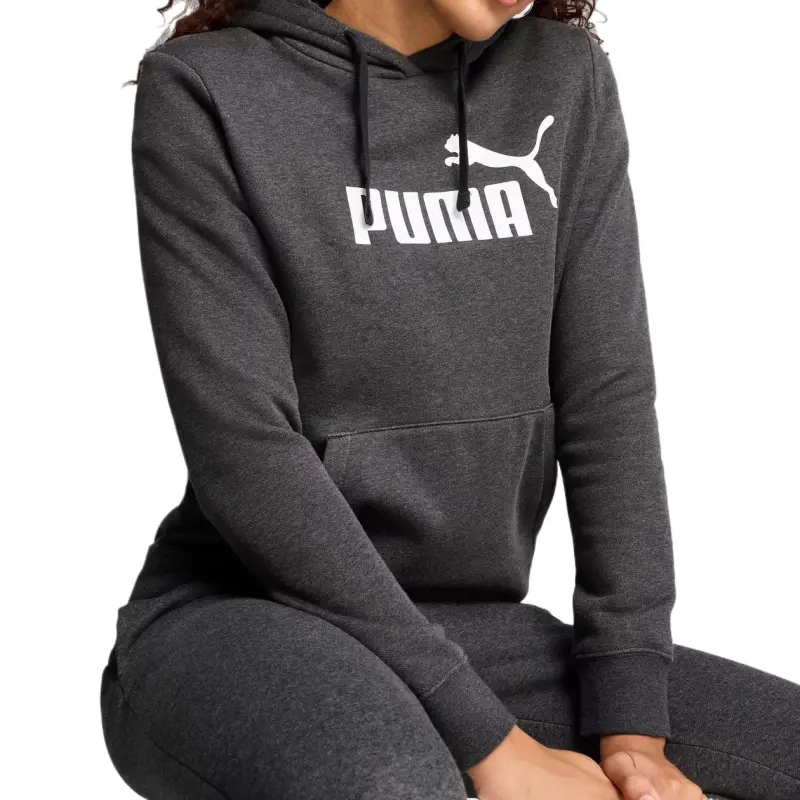 PUMA Sudadera Con Capucha Para Mujer Logo Essentials No. 1-4