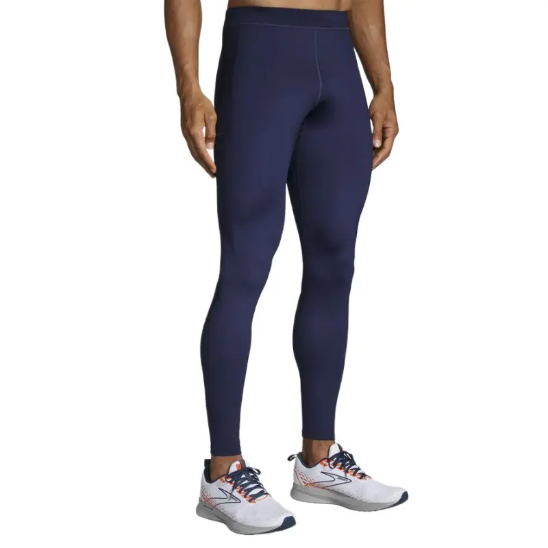 Brooks Sports Pants Men's Marine Blue-1