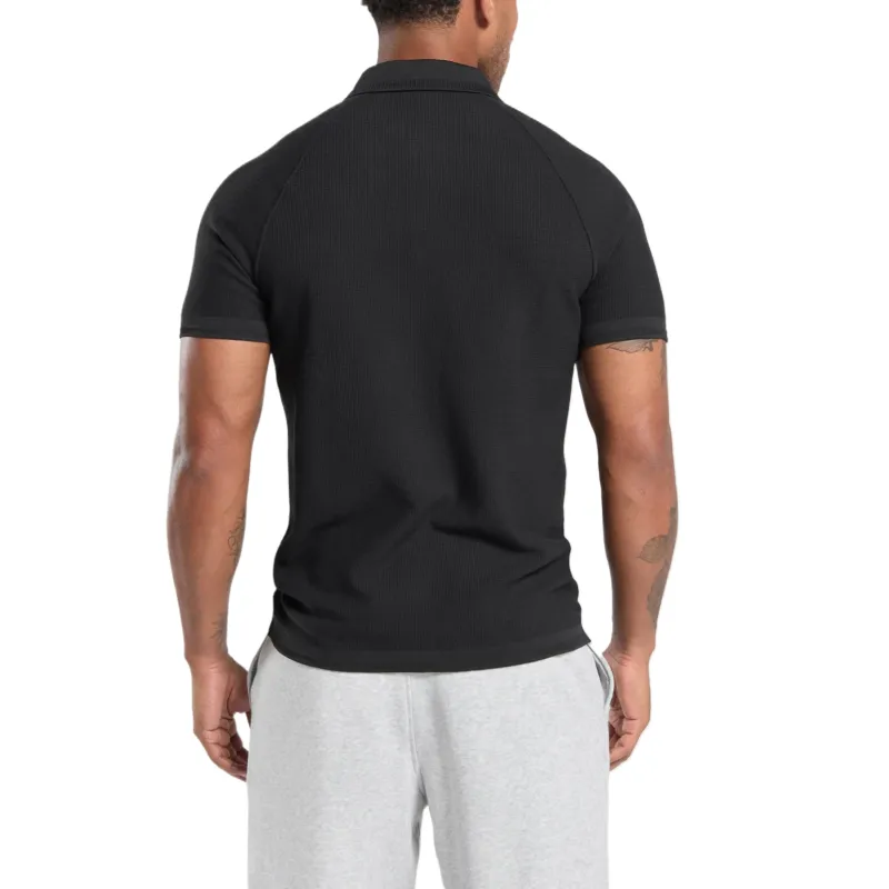 GYMSHARK Polo Shirt Men's Black-0