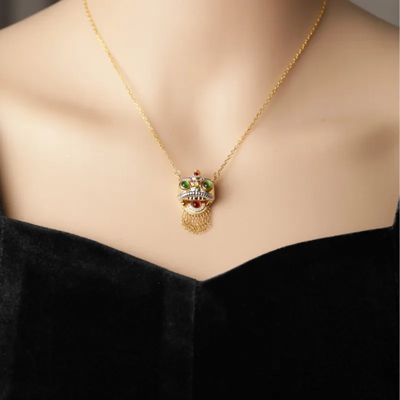 KALAIYIN Ice Glutinous Jadeite Necklaces Unisex-2