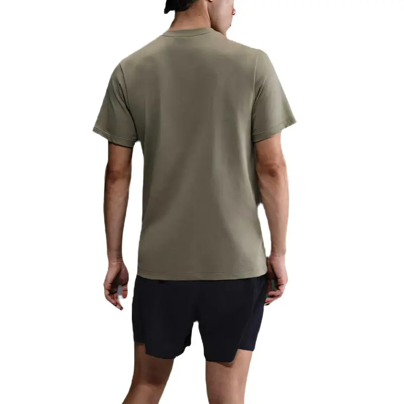 Nike T Shirts Men Army Green-1