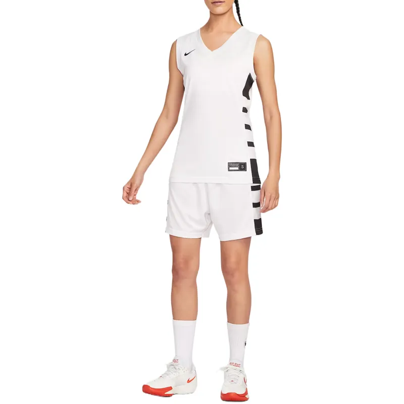 Nike Dri Fit Basketball Jersey Women's White-2