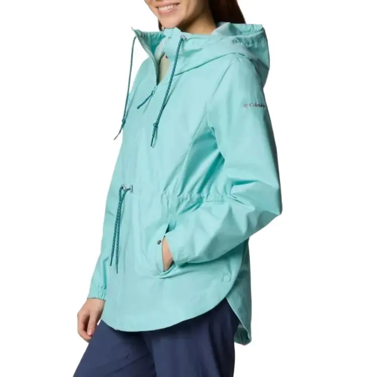 Columbia Lillian Ridge Jackets Coats Women's Turquoise-2