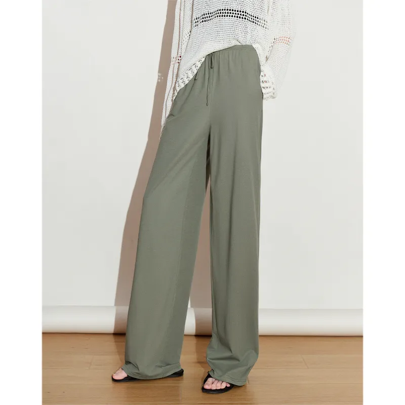 Initial Language Casual Pants Women's-1