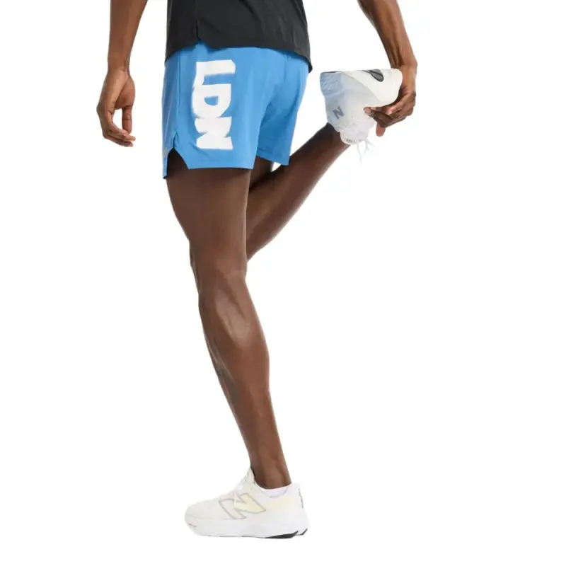 New Balance London Edition Sports Shorts Men's Blue-2