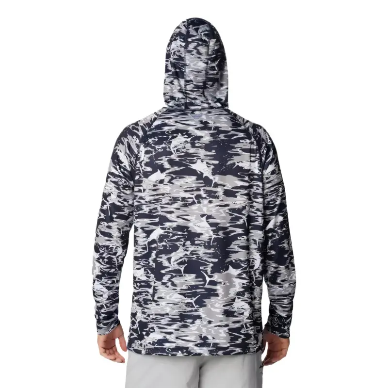 Columbia PFG Super Terminal Tackle Sweatshirt Men's Marine Blue-1