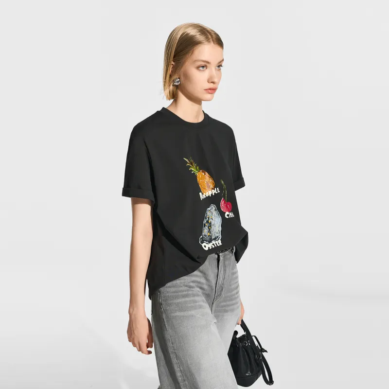Bethine ['Pineapple' Calm And Unperturbed] T Shirt Women's-2
