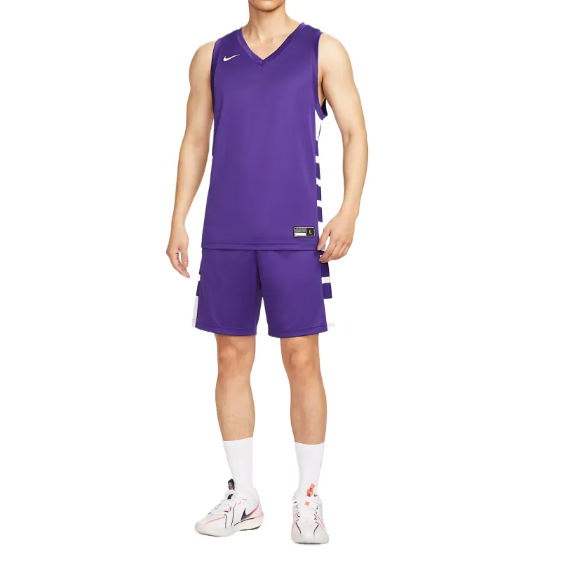 Nike Dri Fit ElitePower Basketball Jersey Men's Team Purple-2