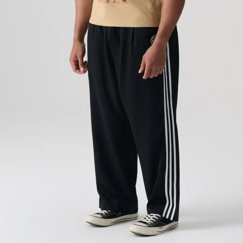 TCH Casual Pants Unisex Black Base With Silver Logo-3