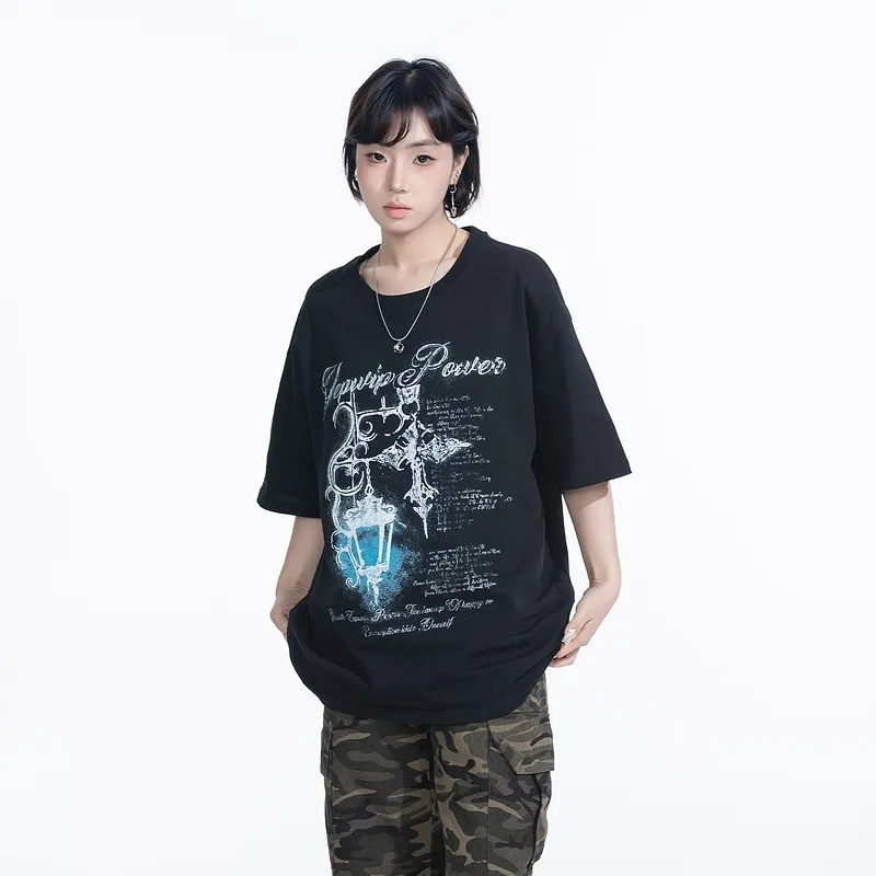 YEP Summer Regular T Shirt Unisex Black-2