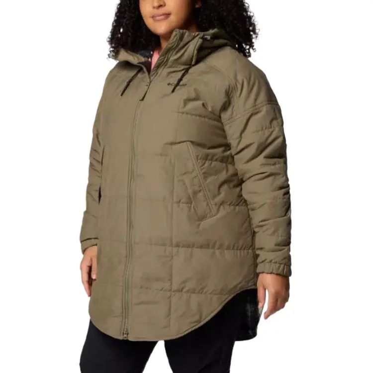 Columbia Chatfield Hill 2 Jacket Women's Stone Green-2