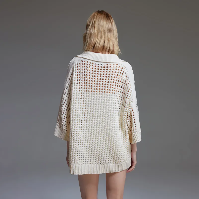 SEASON HIGH x NFL Knitwear Women's Bright Cream White-2
