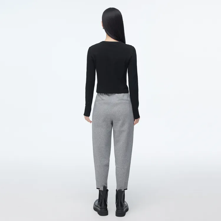SHUIYUNJIAN Casual Pants Women's Smoke Gray-5