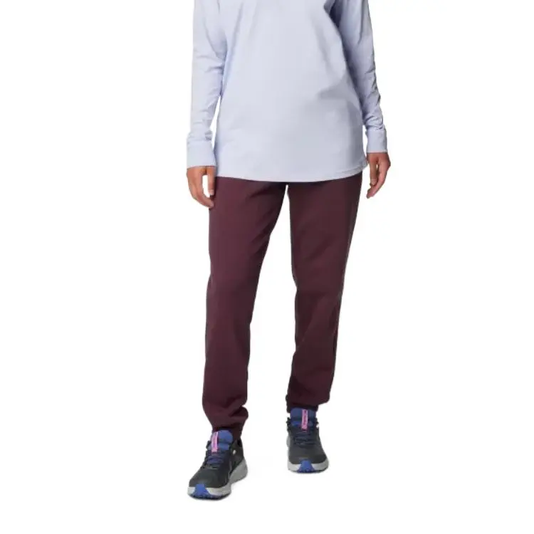 Columbia Trek Knitted Sports Pants Women's Fuchsia-3