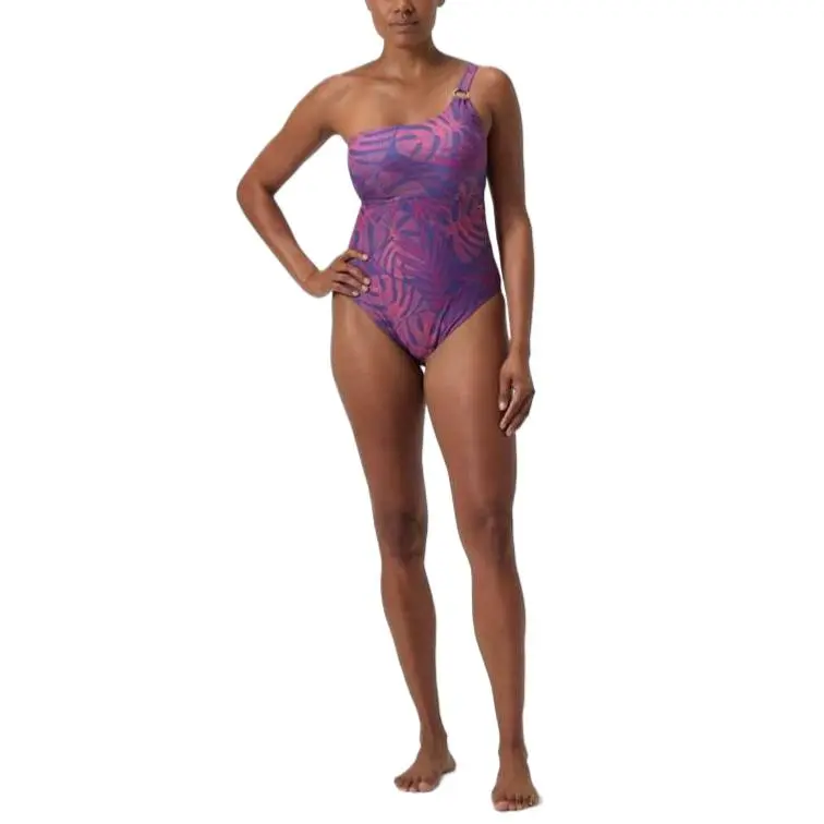 Speedo One piece Swimsuit Women's Pink Orange-7