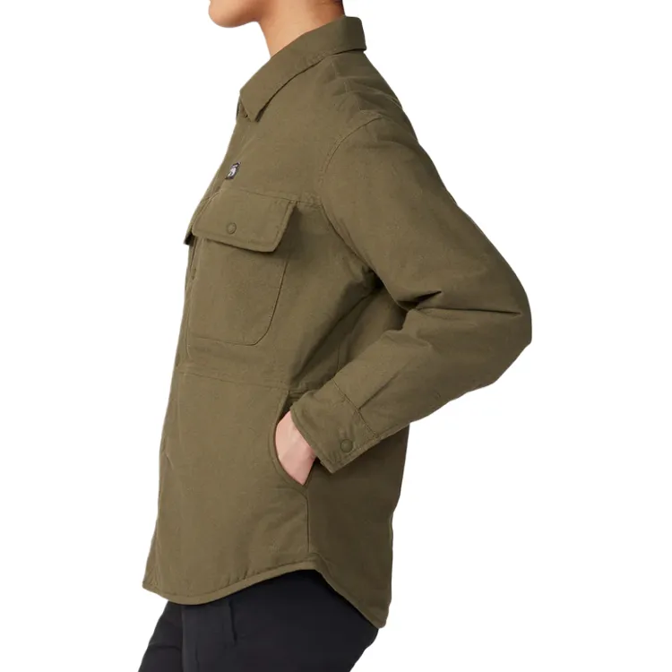 MOUNTAIN HARDWEAR W Flannel Shacket Shirt Women's-7