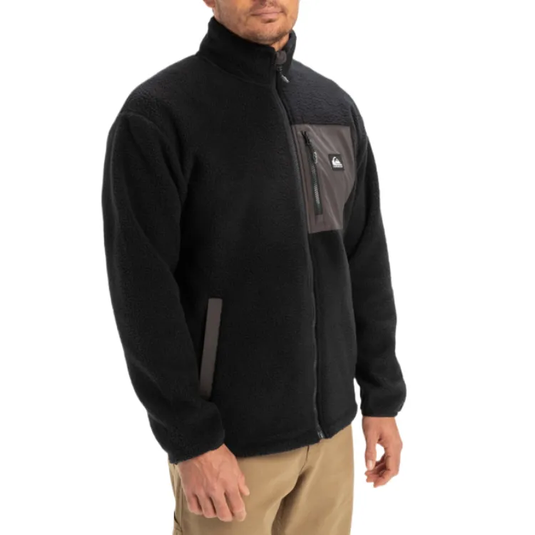 Quiksilver Velvet feel Coat Men's Black-4