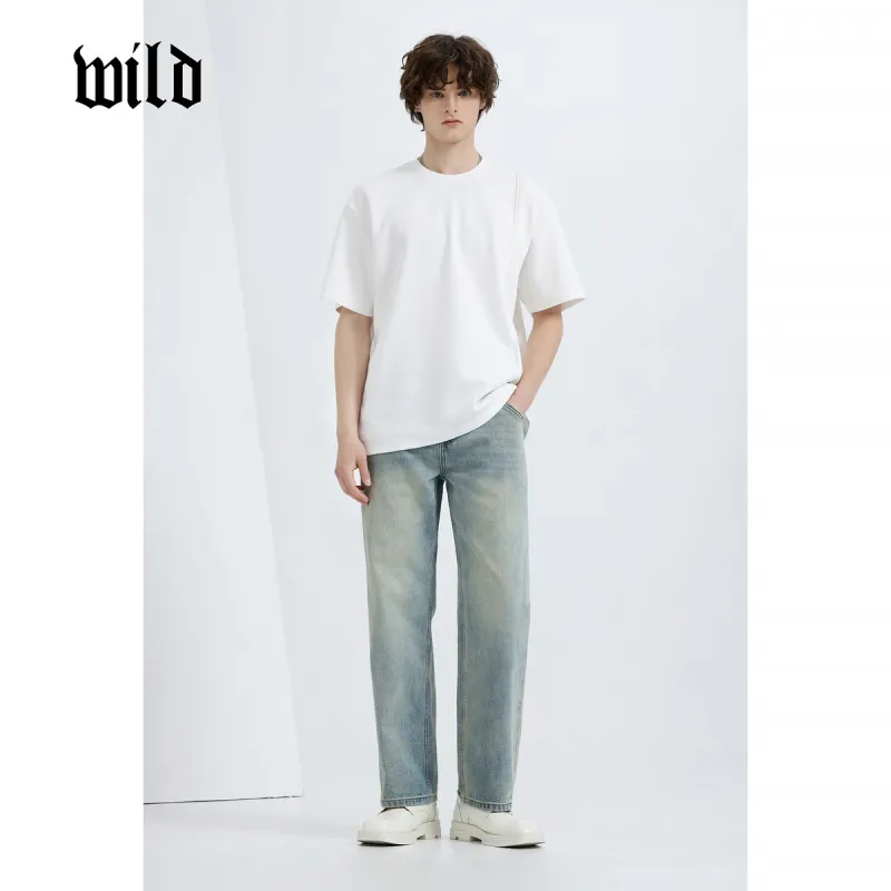 WILD LEADER Jeans Unisex Nostalgic Blue[NKW5138W48]-3