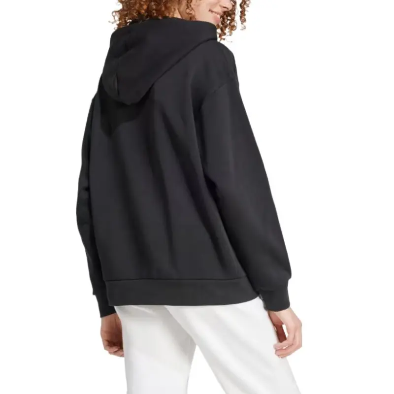Adidas Free Shipping With AdiClub Holiday Graphic 3 Stripes Oversized Hoodie-2
