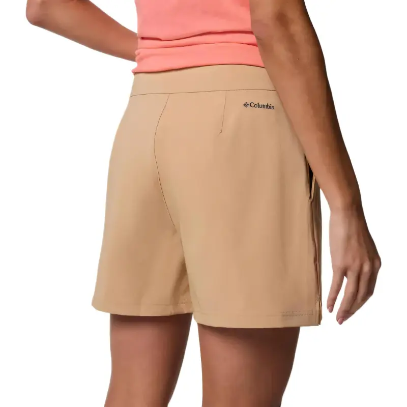 Columbia All Seasons Shorts Casual Shorts Women's Earth Yellow-1