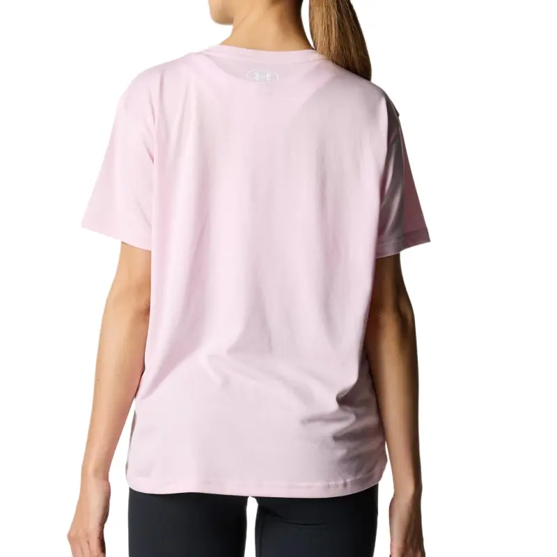 Under Armour Tech Drop Shoulder Sleeve T Shirt Women's Pink-1