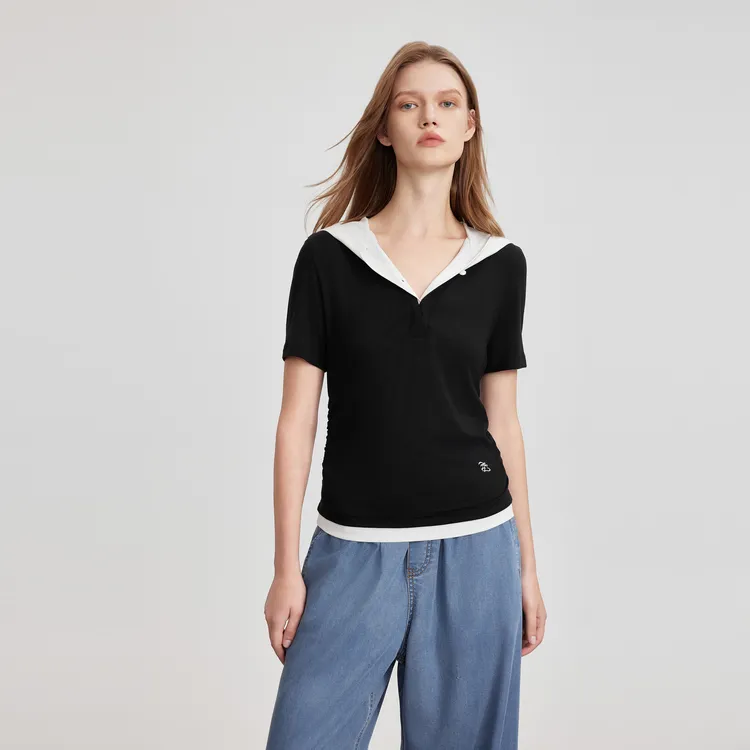 ELLE T Shirts Women's-6