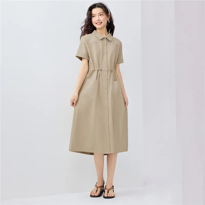 UNIQLO Short Sleeved Dress Women's-11