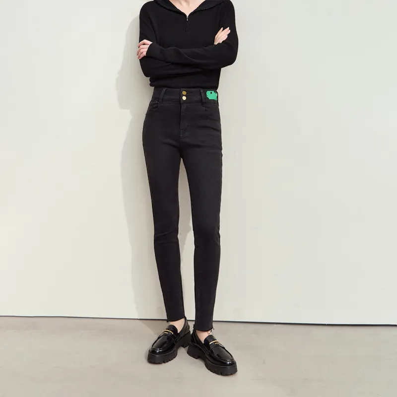 AMII Jeans Women's Black-6
